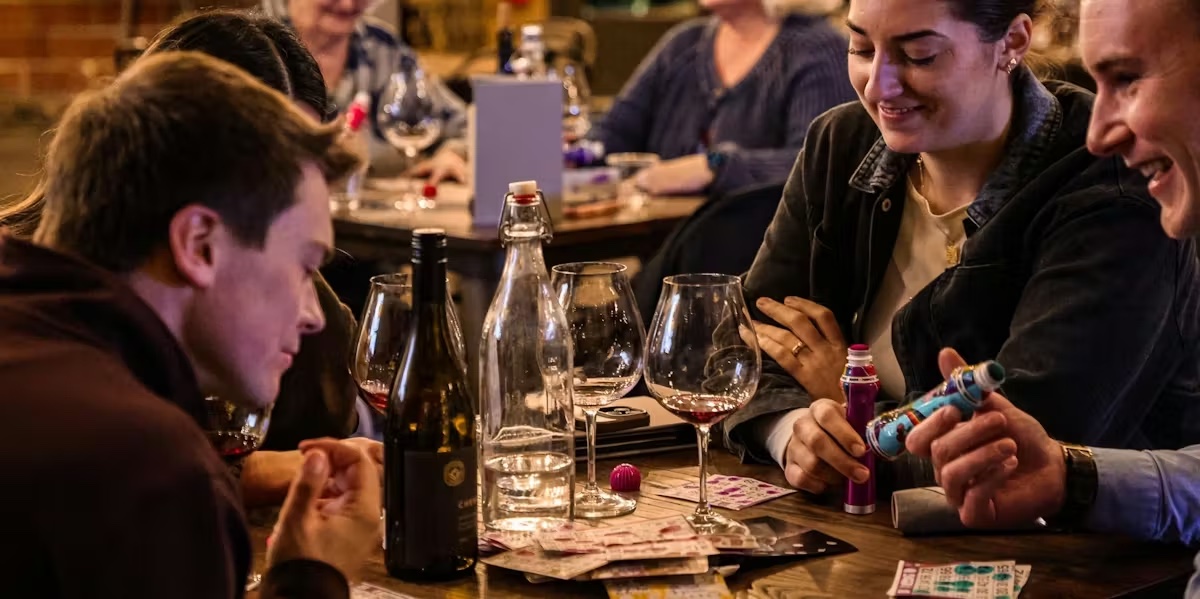 Bingo at Stoller Wine Bar