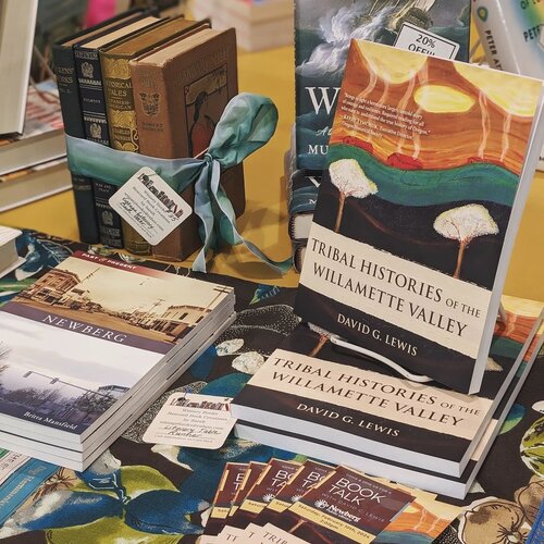 Books arranged on table