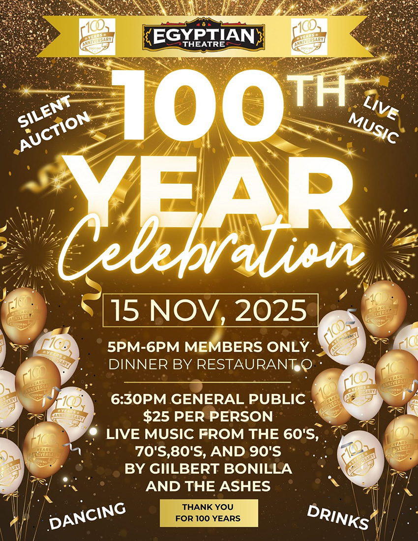 100th year celebration of Egyptian Theatre