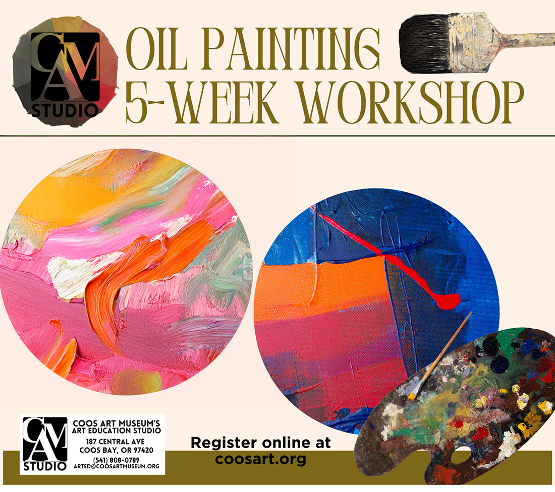 5 week oil painting workshop