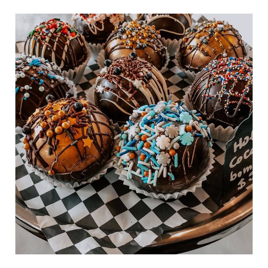 plate of cake balls