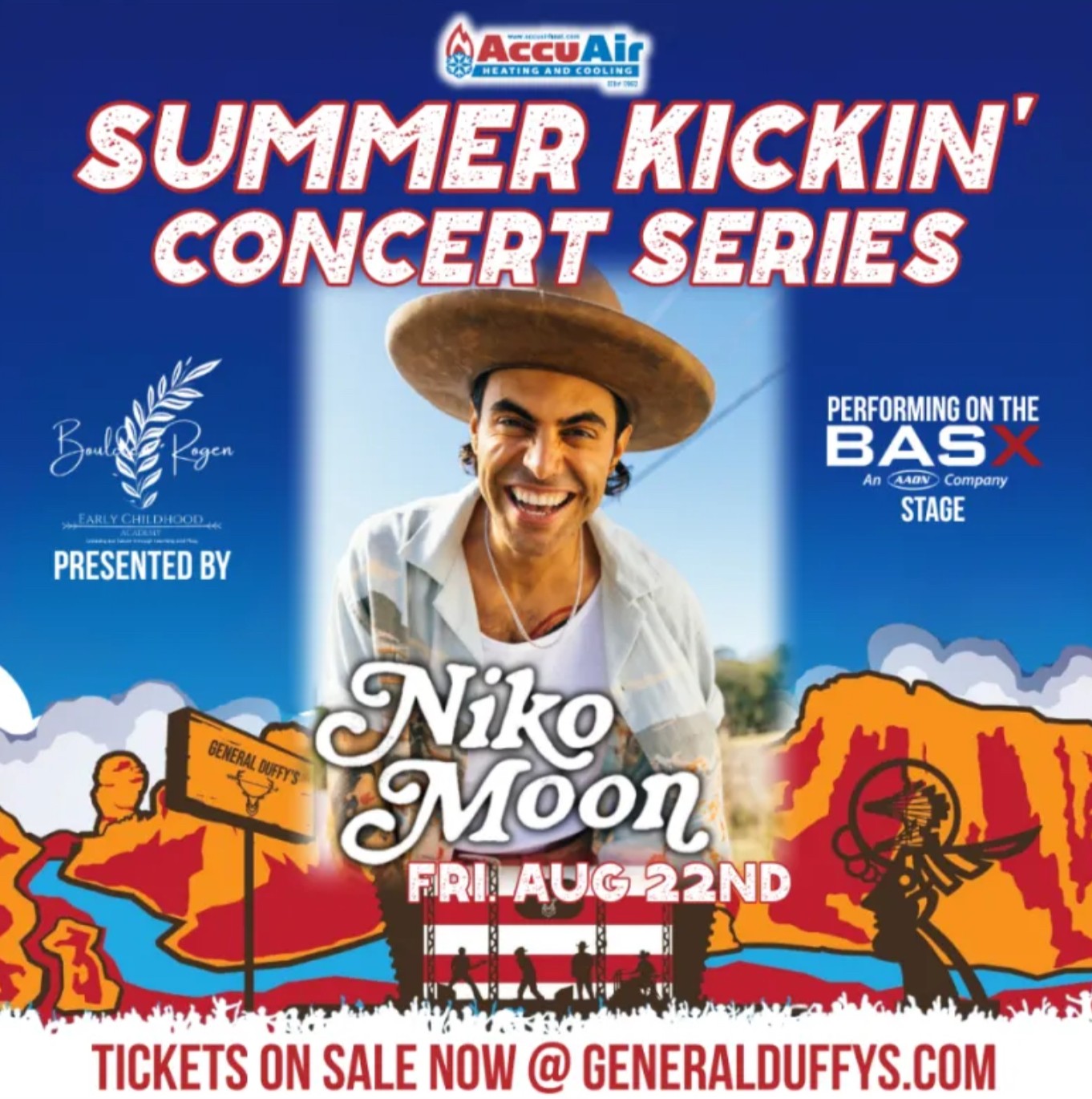General Duffys Summer Concert Series Niko Moon Aug 22