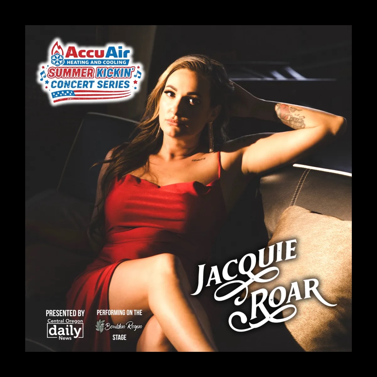 Concert Poster Jacquie Roar