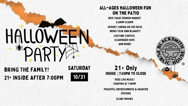 Halloween Party at Blacksmith Public House
