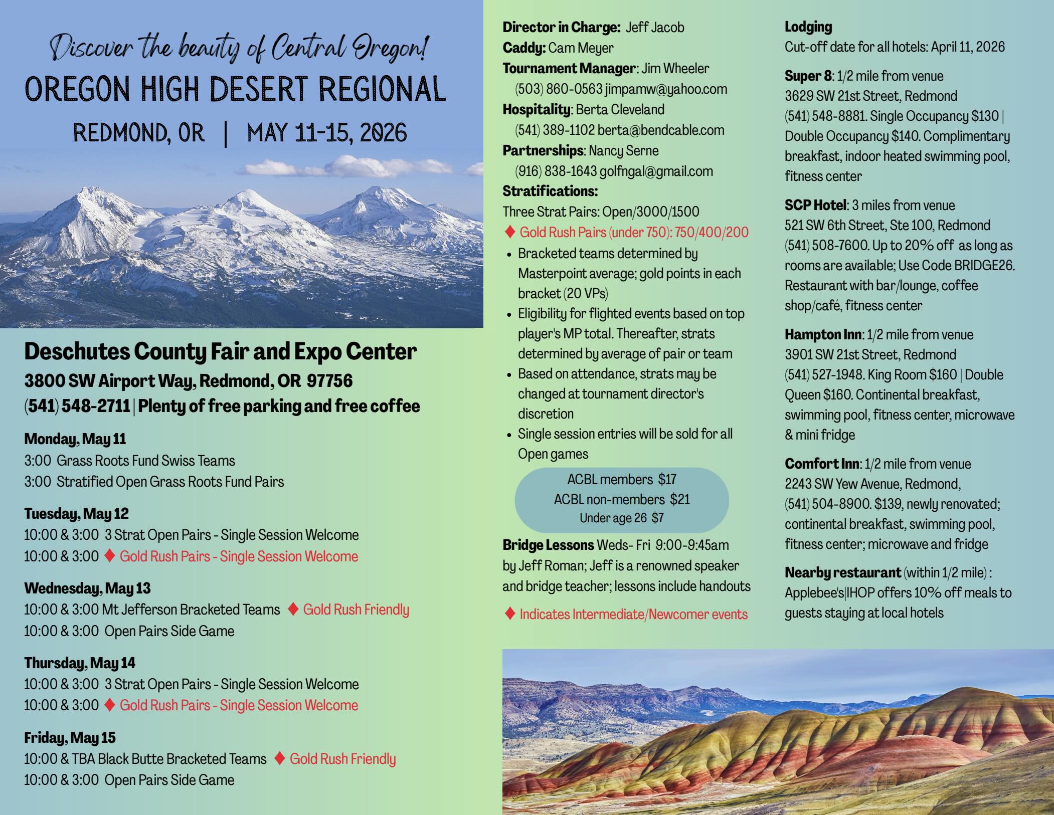 Info page about High Desert Regional