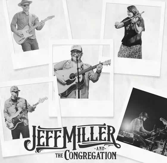 Collection of polaroid shots of the members of the band.