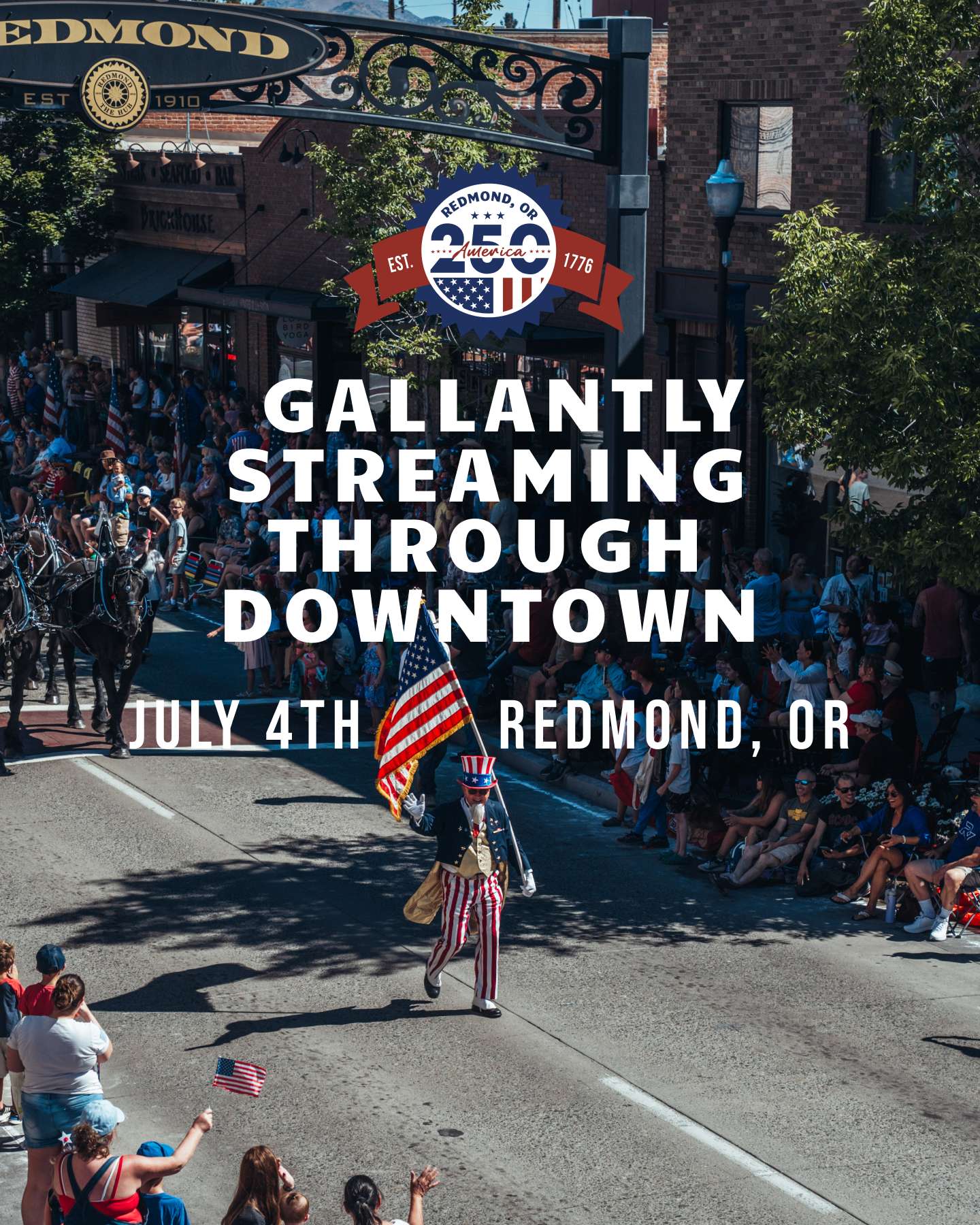 Show parade in downtown Redmond