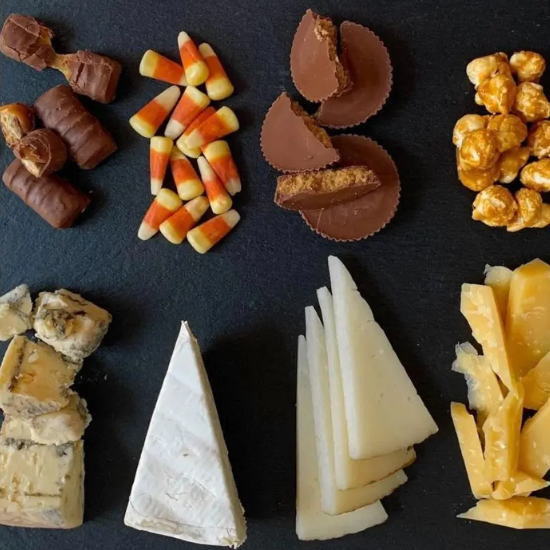 Halloween Candy & Cheese Pairing