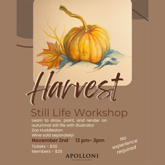Harvest Still Life Workshop