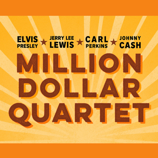 Old style text against an yellow/orange background