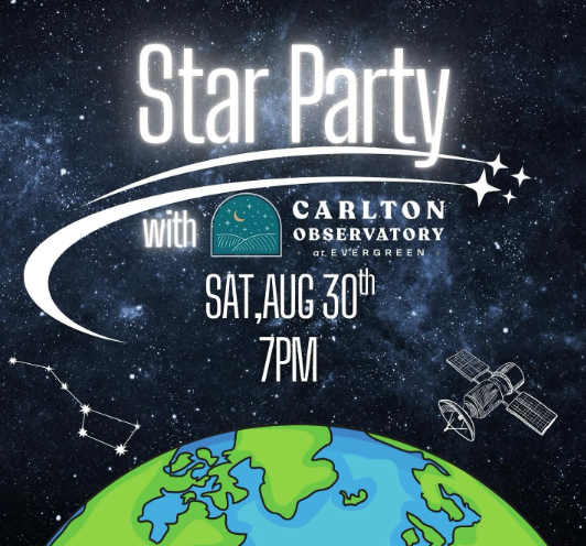 Sipping for Science: Star Party with the Carlton Observatory