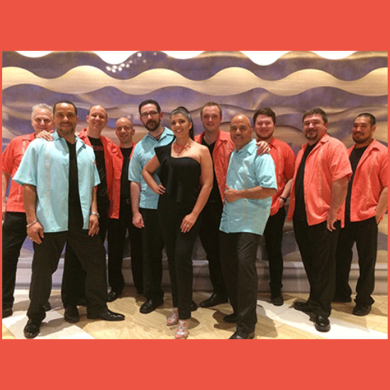 Band of people wearing different shirts