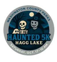 Haunted 5K at Hagg Lake