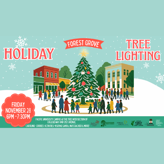 Forest Grove Tree Lighting