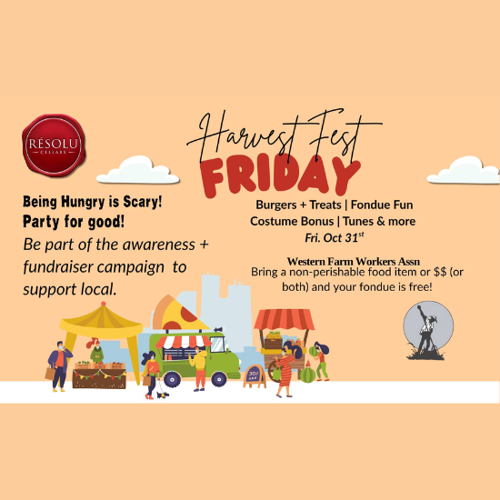 Party for Good! Harvest Fest at Résolu Cellars
