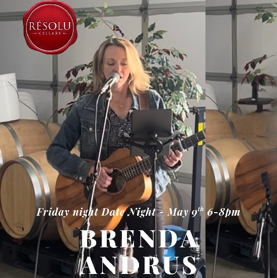 Live Music with Brenda Andrus at Resolu Cellars