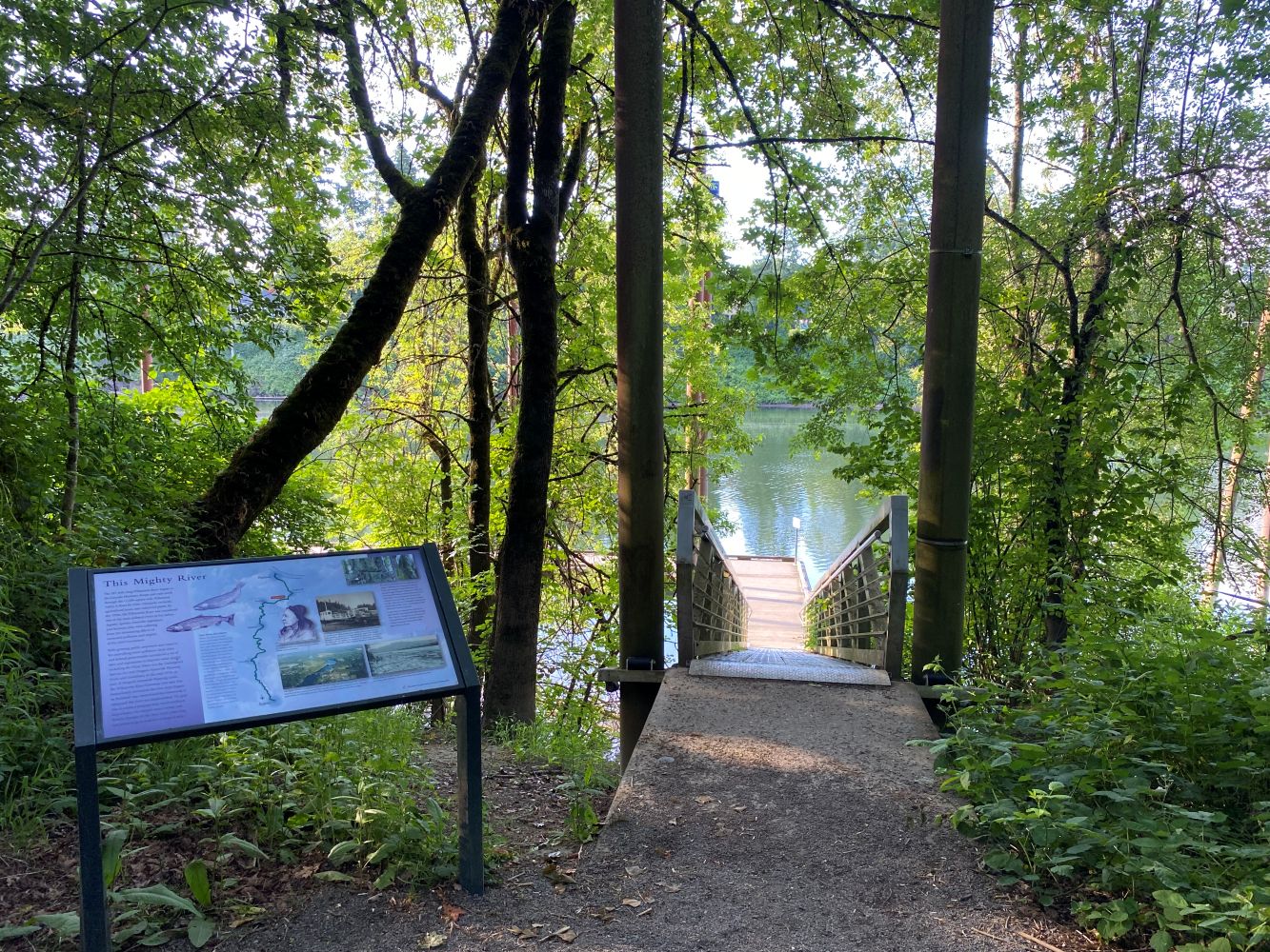 Wilsonville Memorial Park Dock