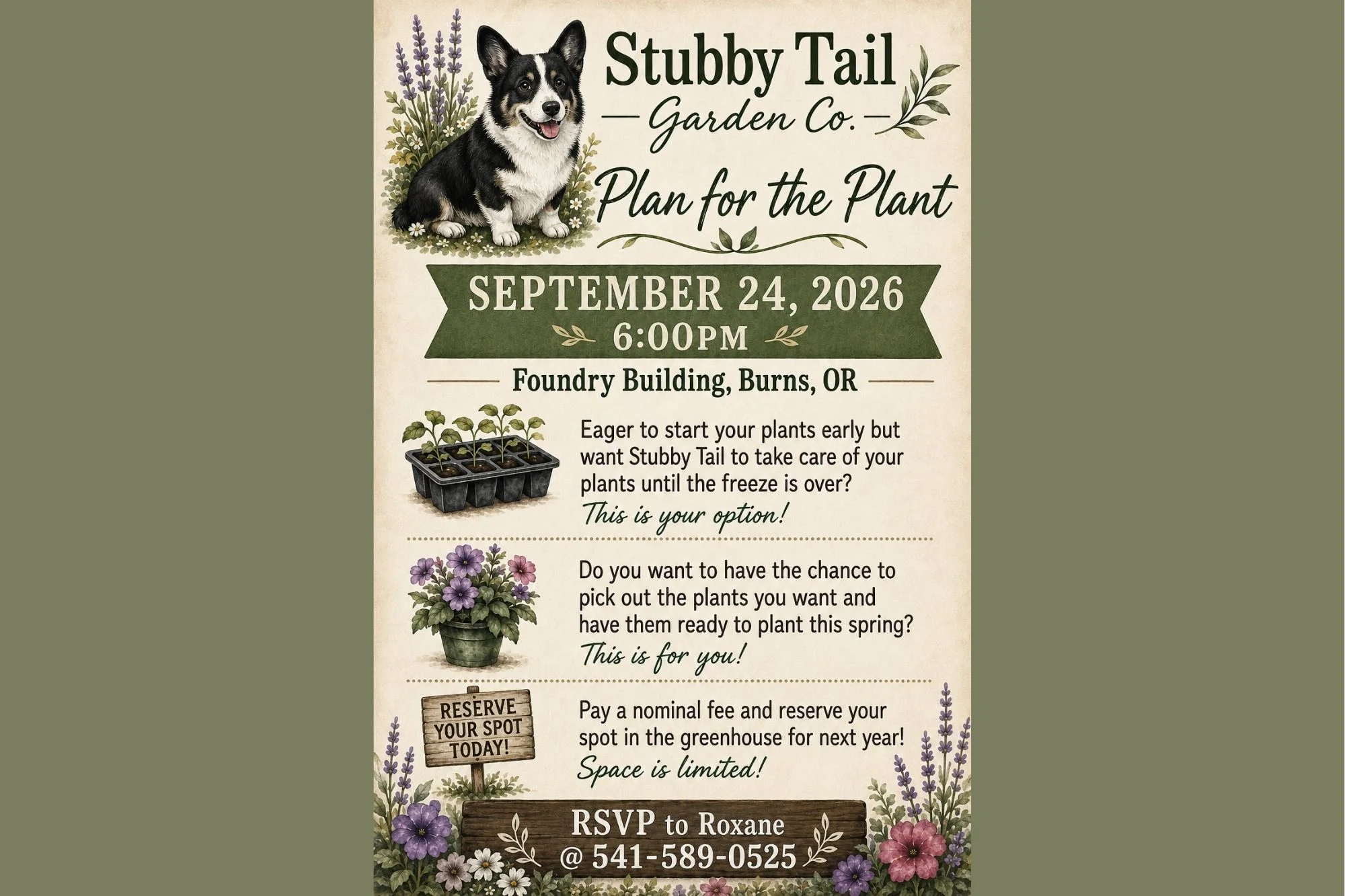 Plan for the Plant