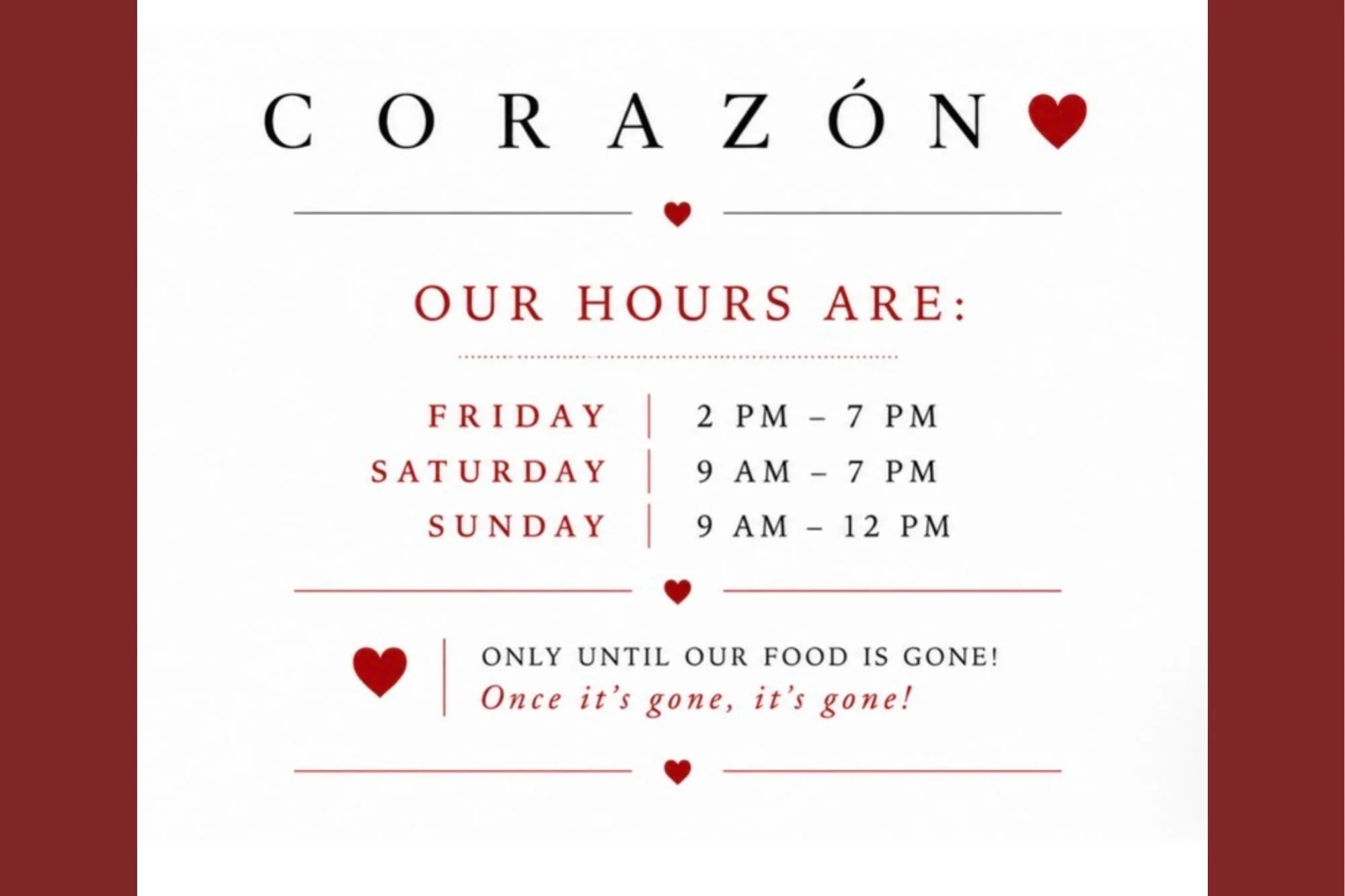 Corazon Artisan Kitchen