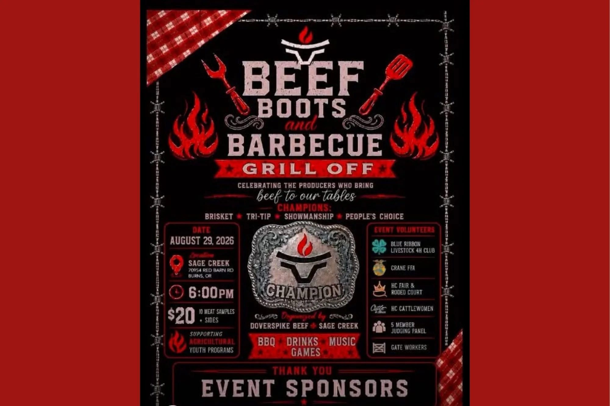 Beef, Boots, and BBQ
