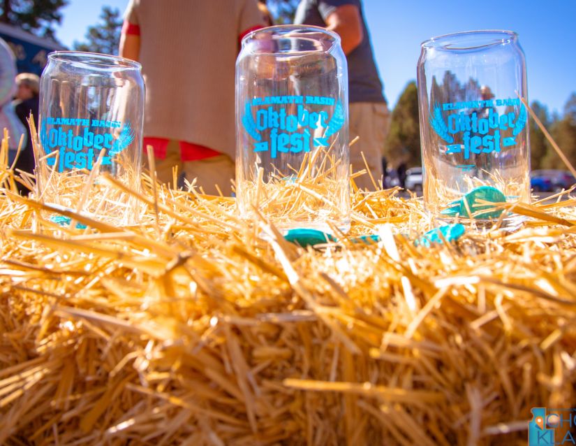 Oktoberfest glasses on display!