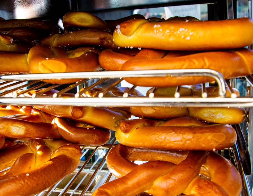 Tasty Pretzels at Oktoberfest!