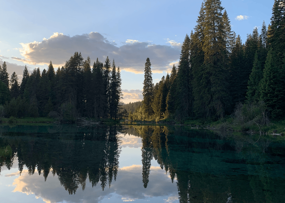 Evening kayaking and rafting
