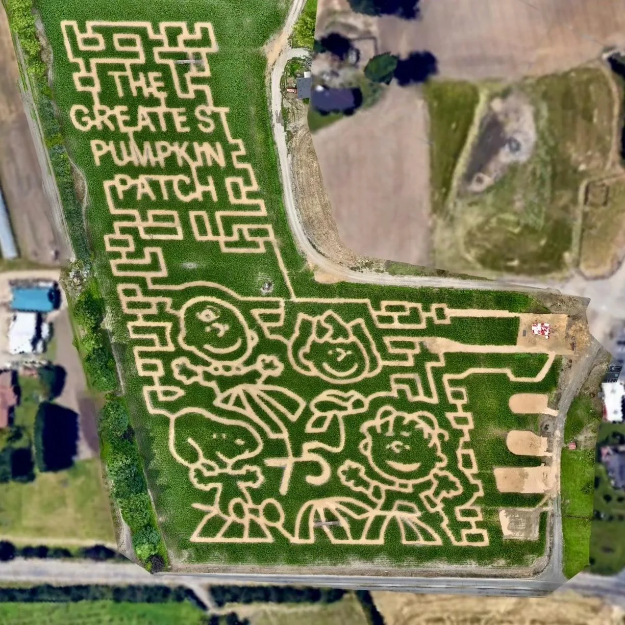 Image for The Corn Maize at the Pumpkin Patch