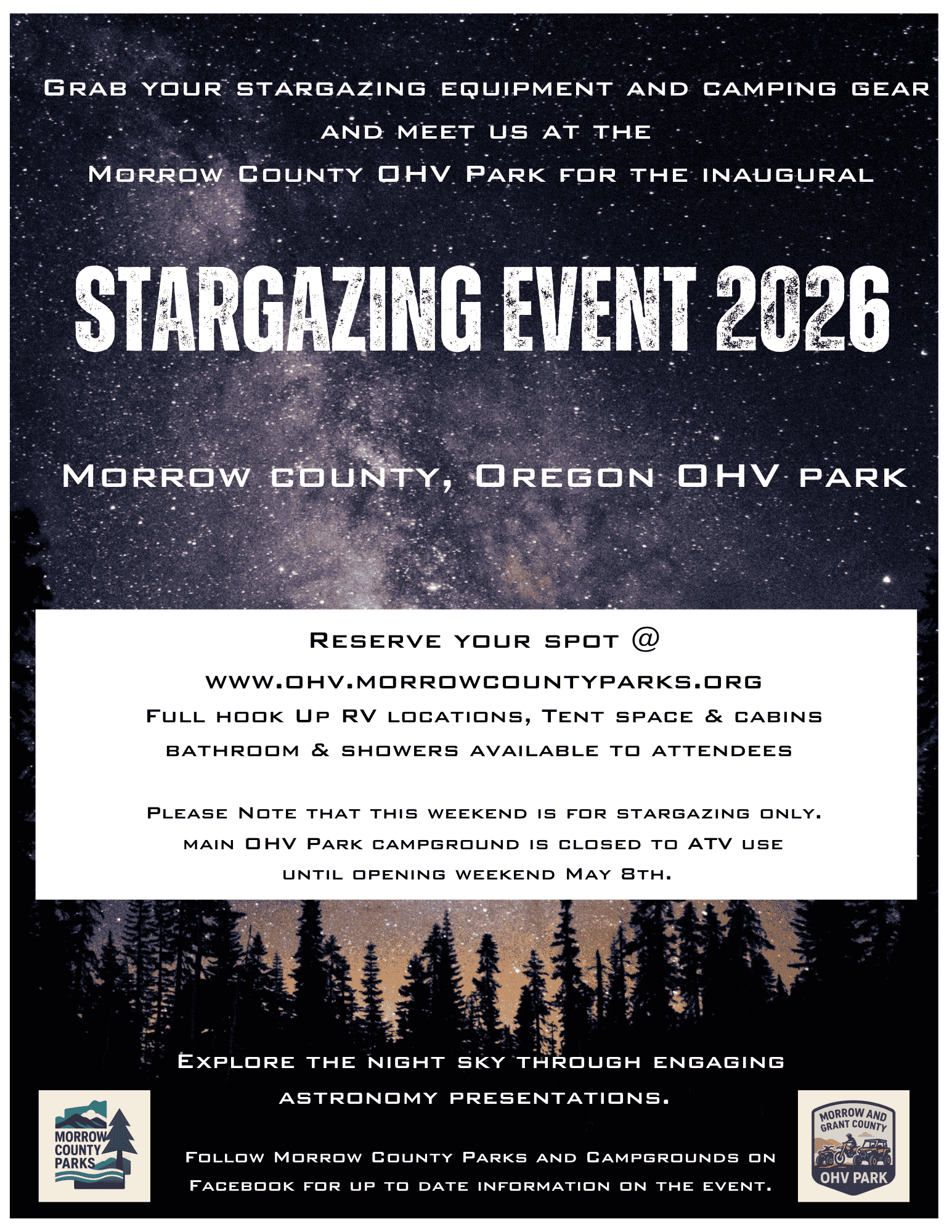 Morrow County Stargazing Event