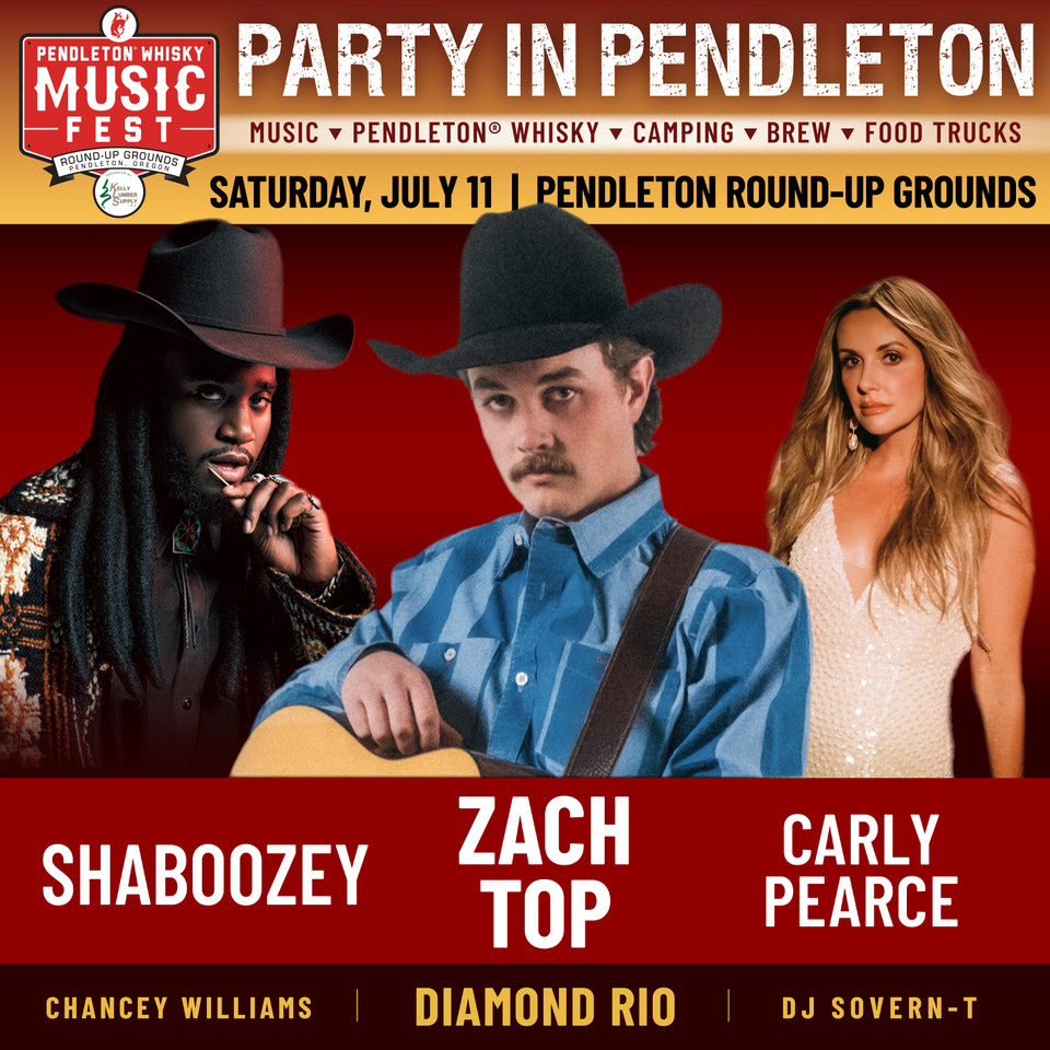 Performing artists for the 2026 Pendleton Whisky Music Fest