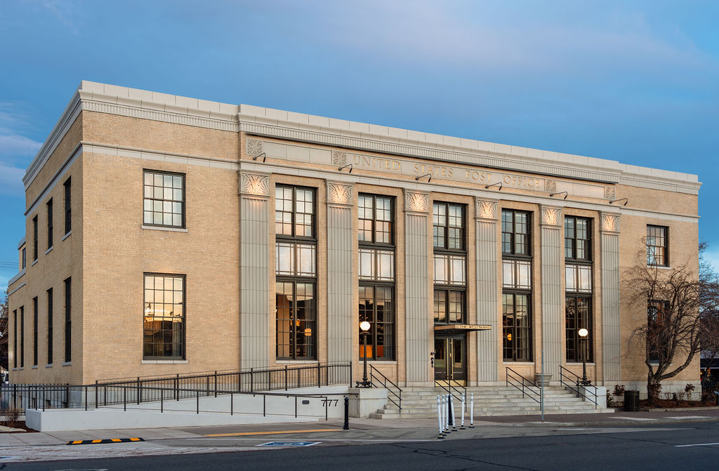The exterior of the Westman Hotel in Bend, Oregon